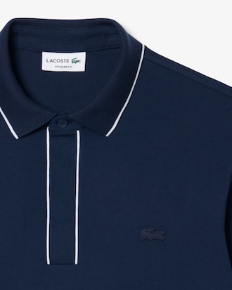 Regular Fit-Polohemd Paris mit langen &Auml;rmeln