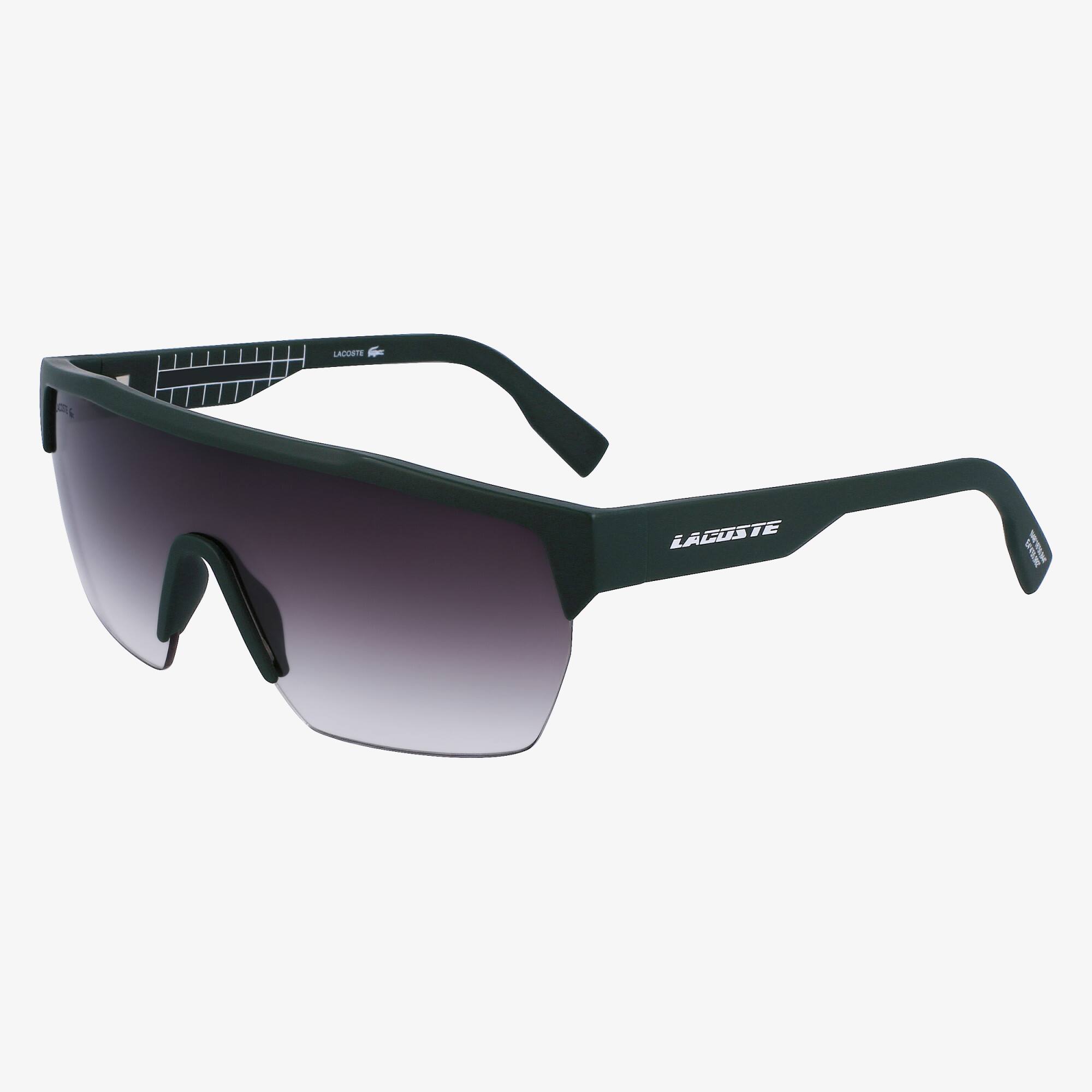 Thumbnail - Lacoste Rechteckige Sonnenbrille Lacoste Active - Grün Size One Size