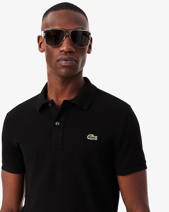 Slim Fit-Polohemd L.12.12 aus Piqu&eacute;