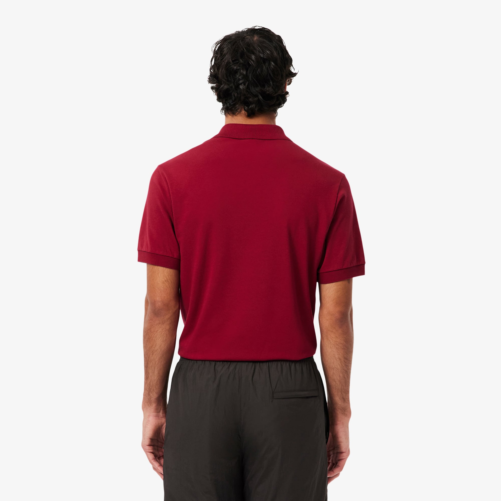 Thumbnail - Lacoste Classic Fit L.12.12 LIGHT Polo Shirt - Burgunder Size XS