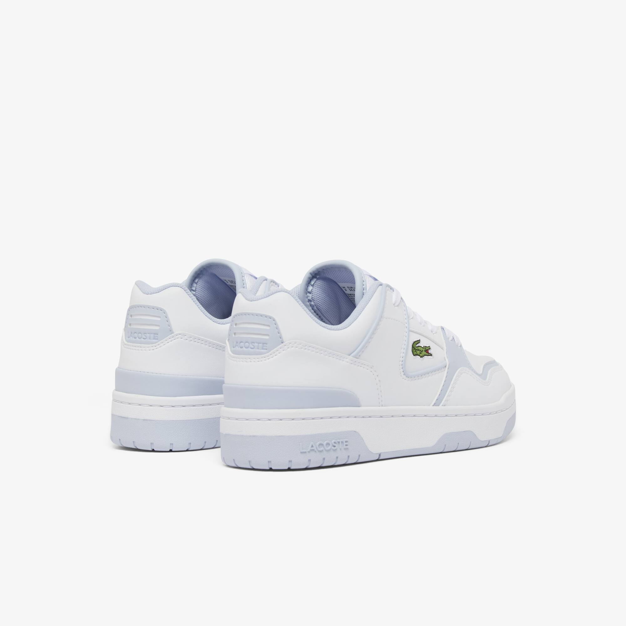 Thumbnail - Lacoste Junior-Sneakers Courtcage Set - WHITE/LIGHT BLUE Size 35.5