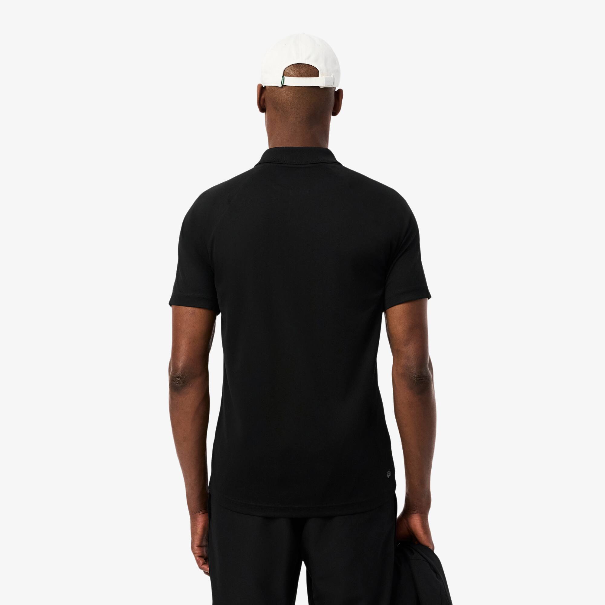 Thumbnail - Lacoste Polohemd mit UV-Schutz, Regular Fit - Schwarz Size 6 - XL