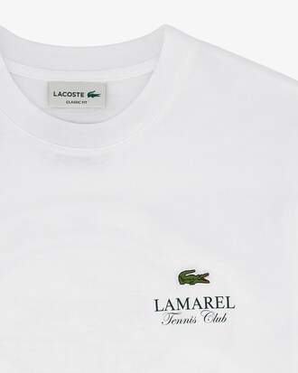 T-Shirt aus Baumwolle Lacoste x Lamarel