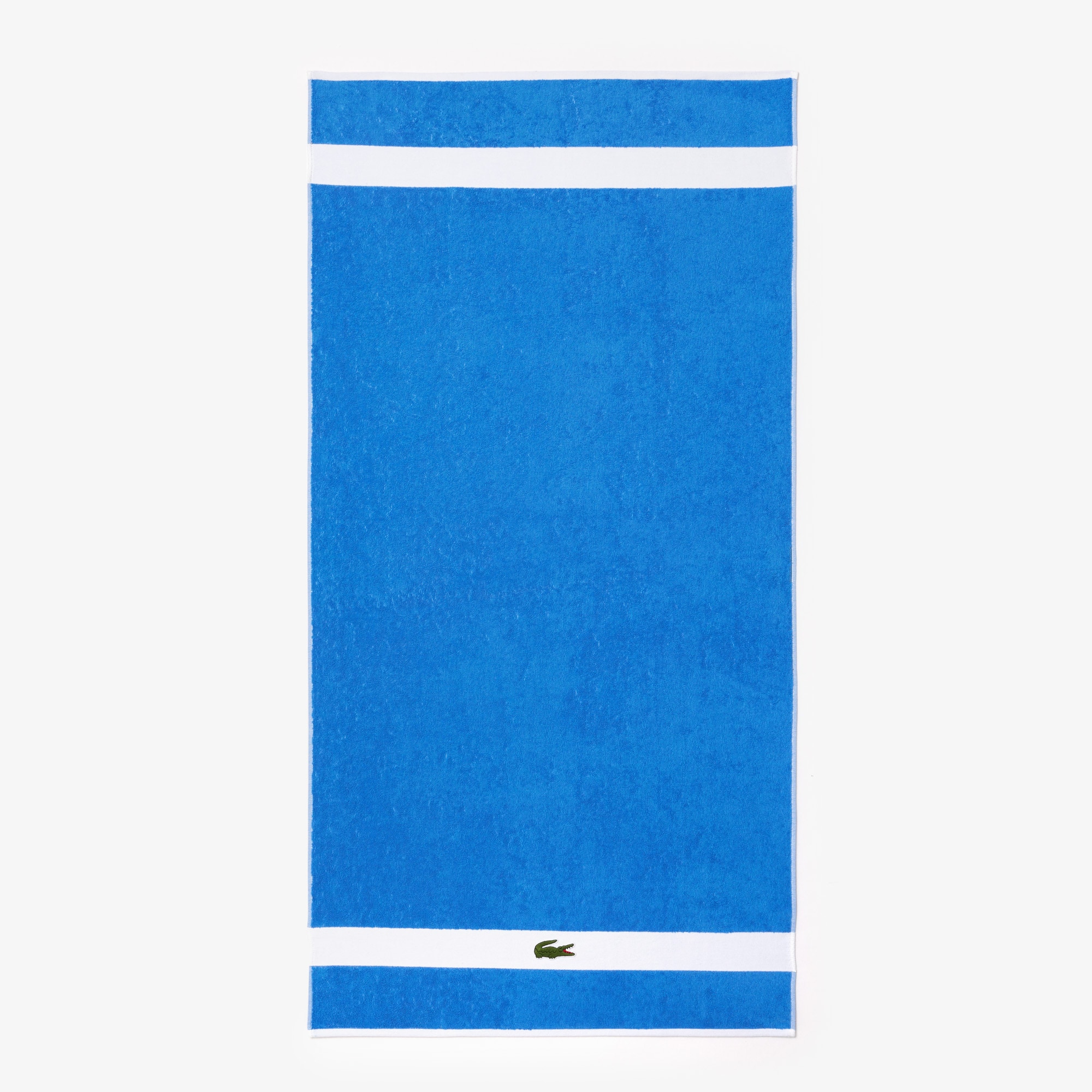Thumbnail - Lacoste L Casual Handtuch - BLUE Size 70 x 140 cm