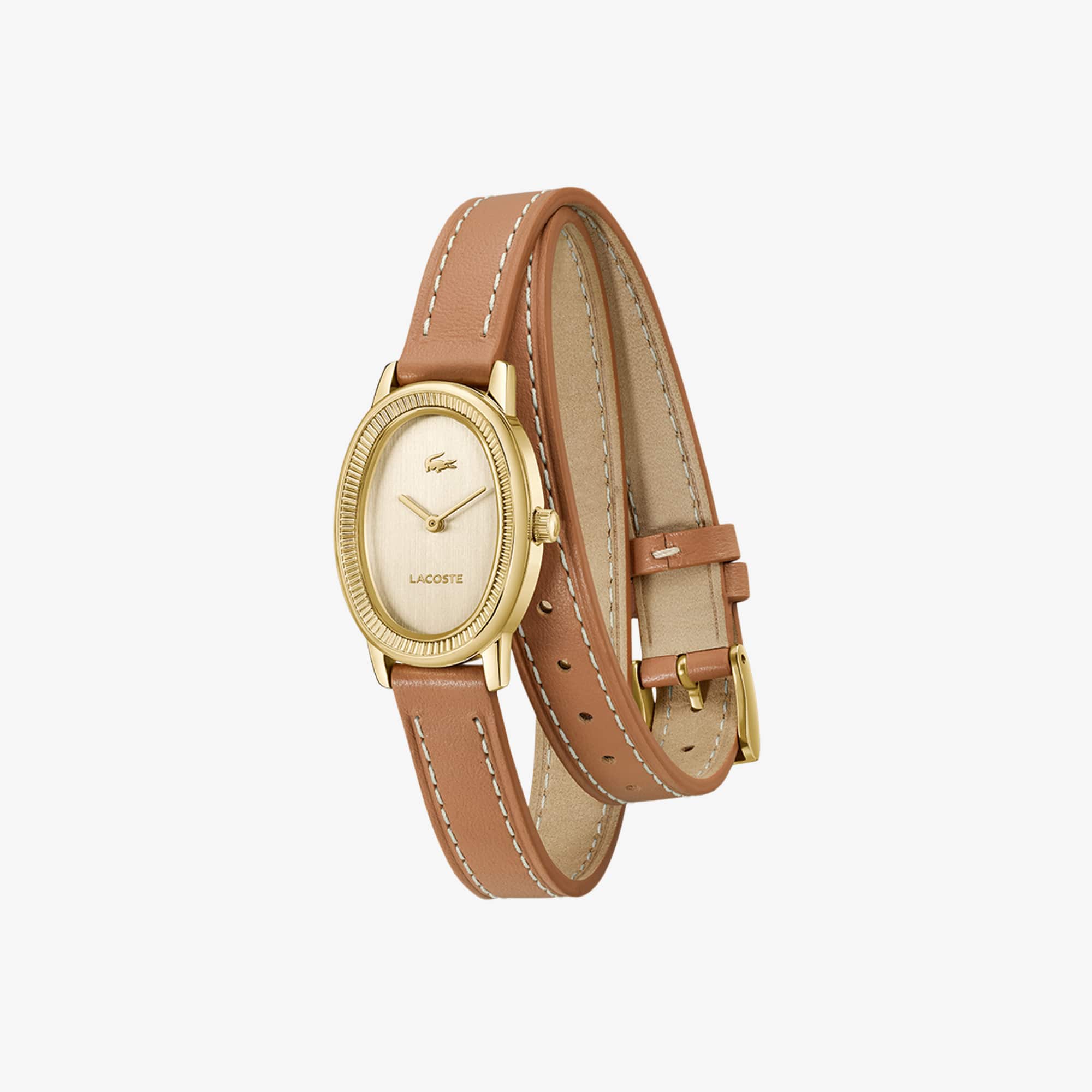 Thumbnail - Lacoste Uhr Lacoste Parisienne mit Lederarmband - SANS COLORIS Size One Size