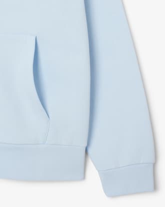 Hoodie aus Fleece mit Rei&szlig;verschluss