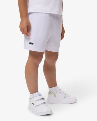 Sportshorts aus Diamant-Taft