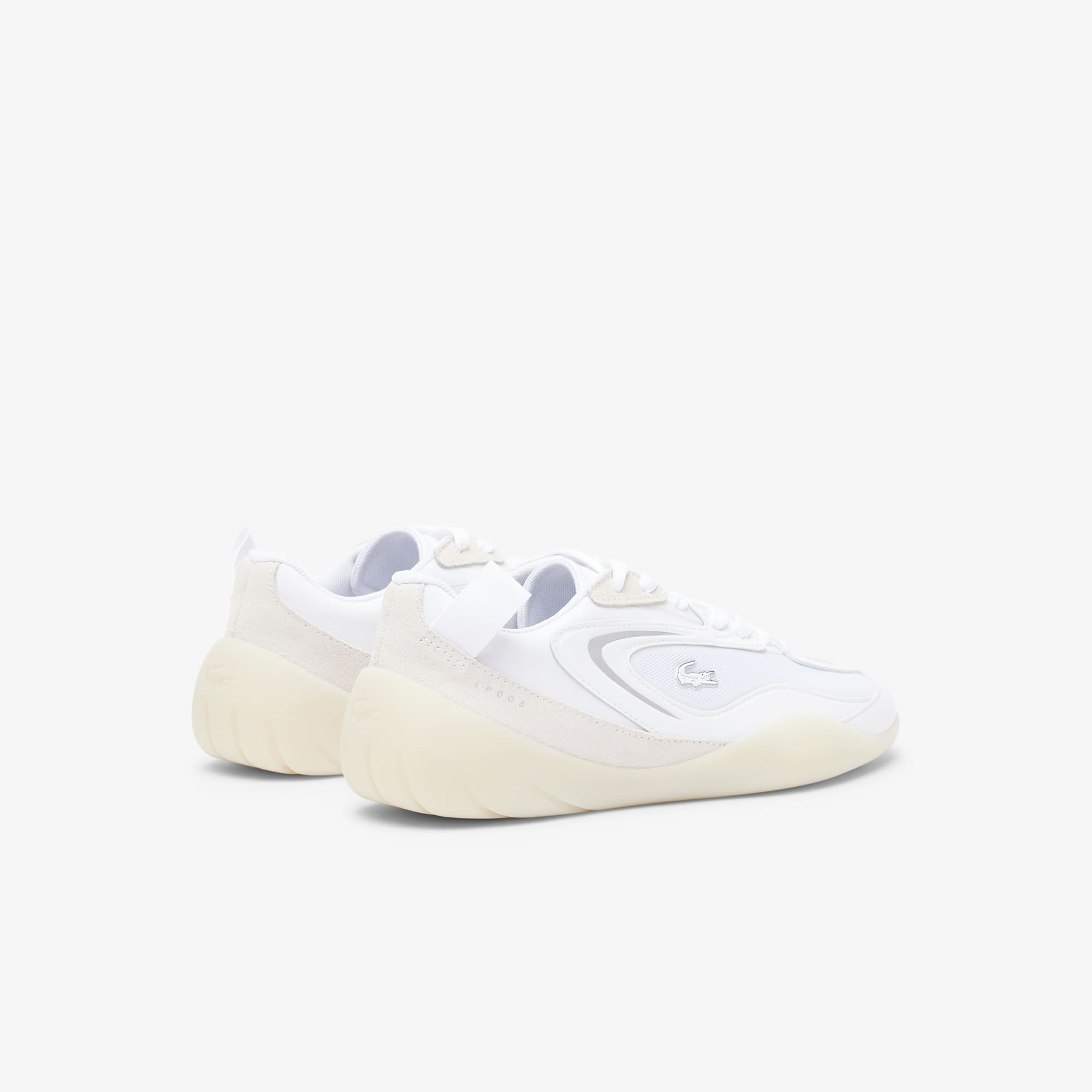 Thumbnail - Lacoste Damen-Sneakers Side Low - WHITE/WHITE Size 40.5