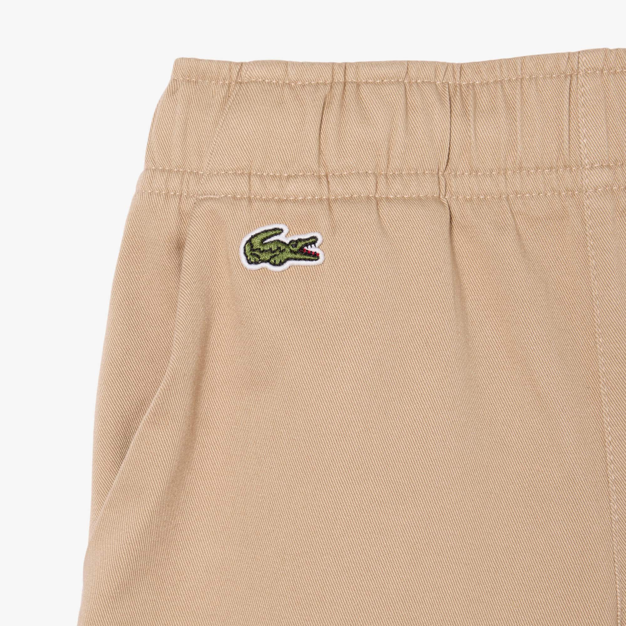 Thumbnail - Lacoste Chinoshorts aus Stretch-Baumwoll-Twill - Beige Size 7 - 7A
