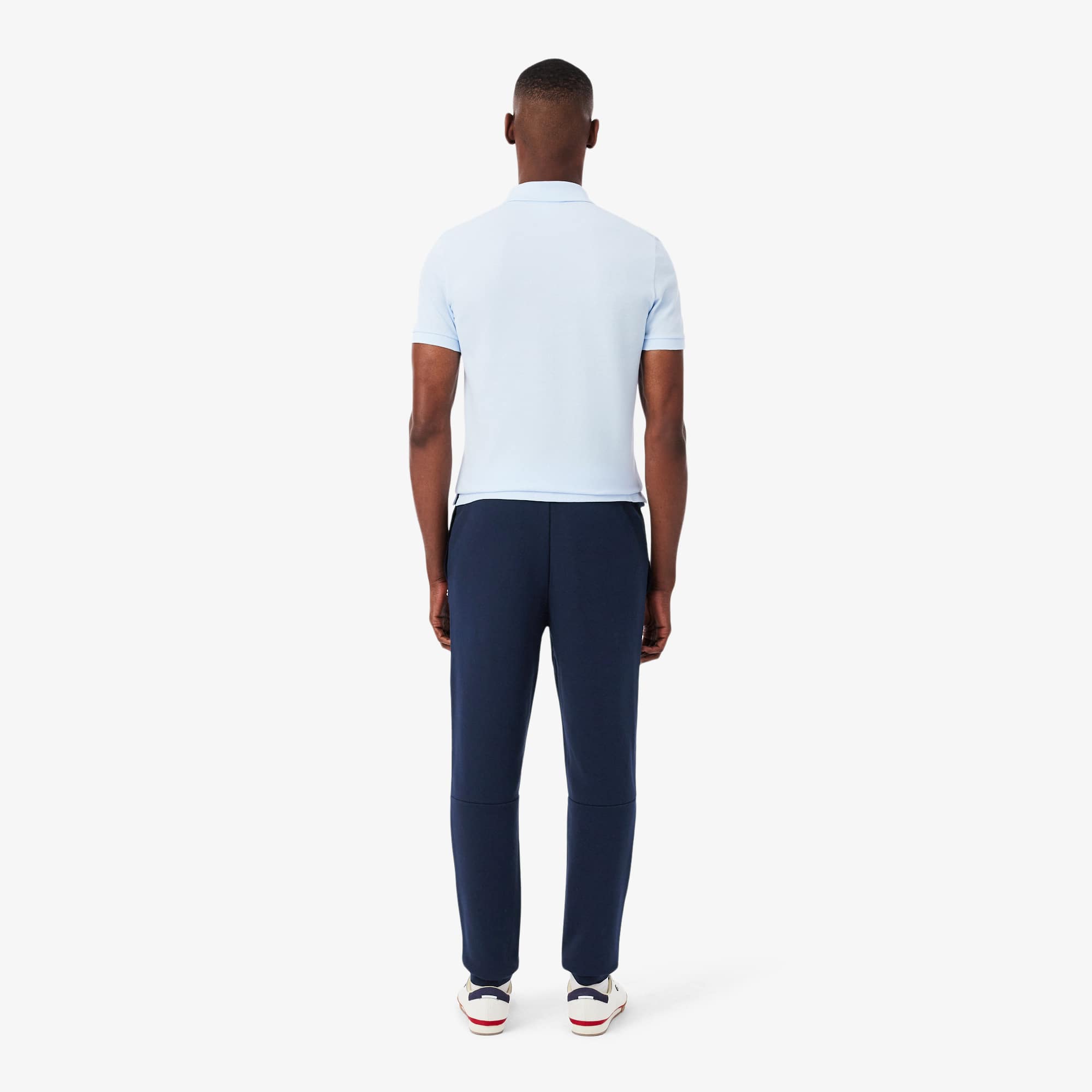 Thumbnail - Lacoste Tapered Leg Sweatpants - Navy Blau Size L