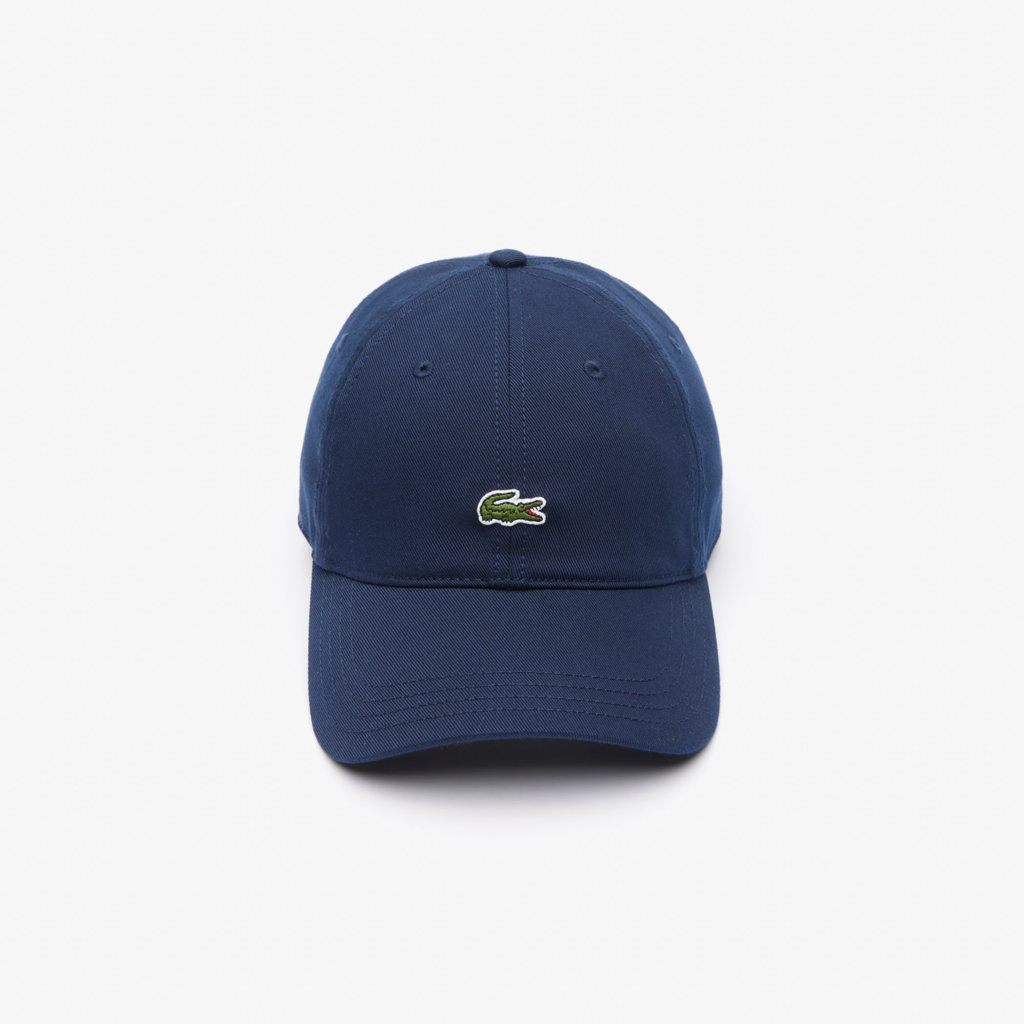 Thumbnail - Lacoste Kappe aus Baumwoll-Twill - Navy Blau Size One Size