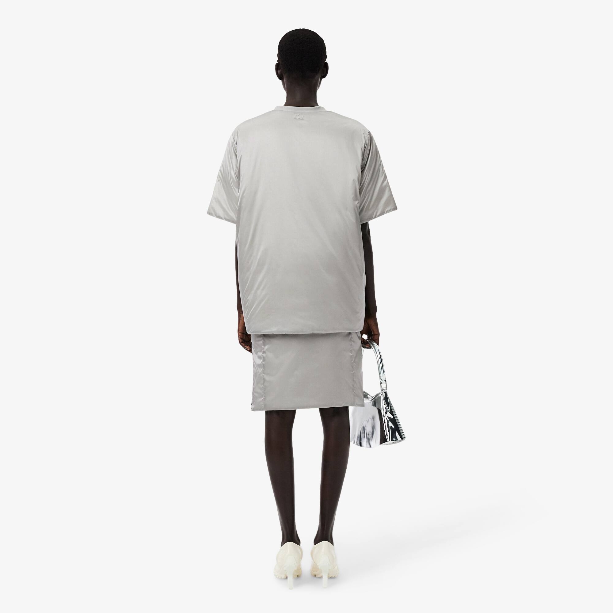 Thumbnail - Lacoste Gefütterter Bleistiftrock Runway - Grau Size 38