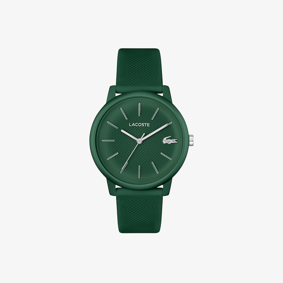 LACOSTE MOVE 12.12 Dreizeigeruhr aus khakifarbenem Silikon - Uhren  