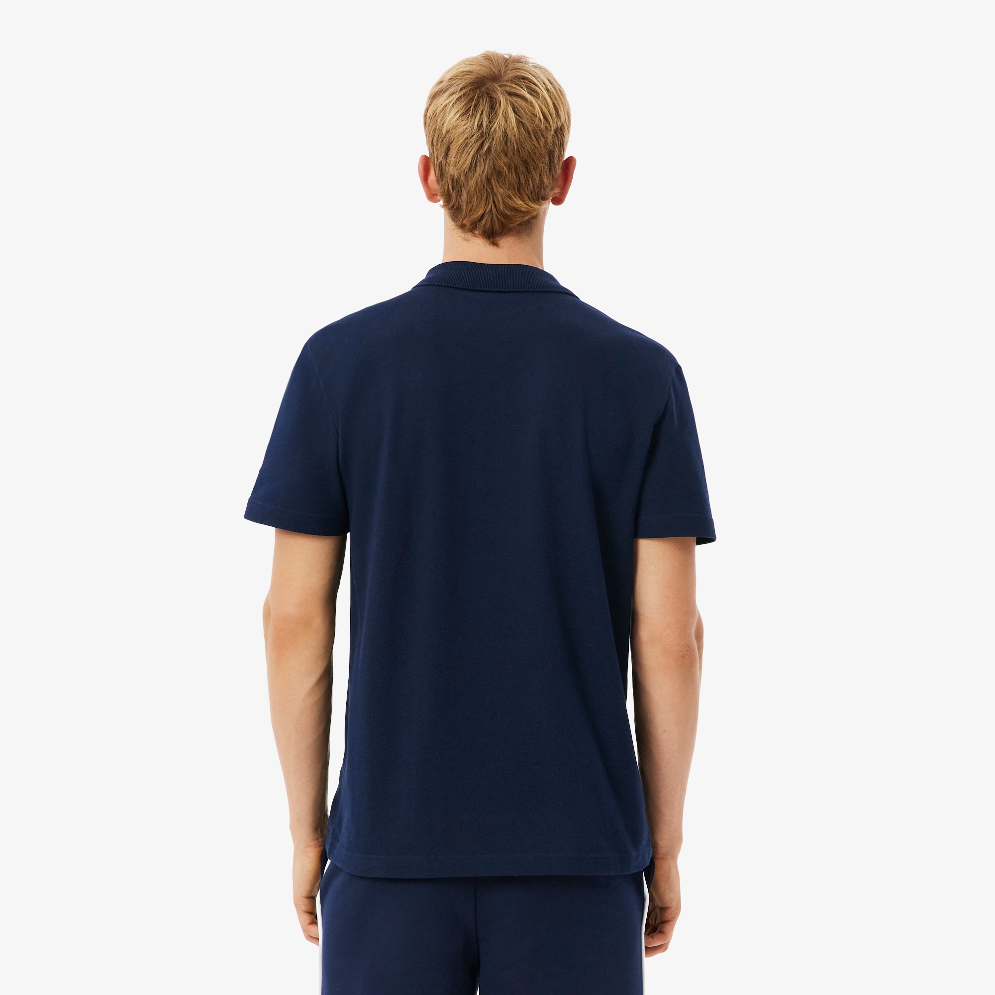 Thumbnail - Lacoste Regular Fit-Polohemd L.12.12 mit Logo-Einfassung - Navy Blau Size 6 - XL