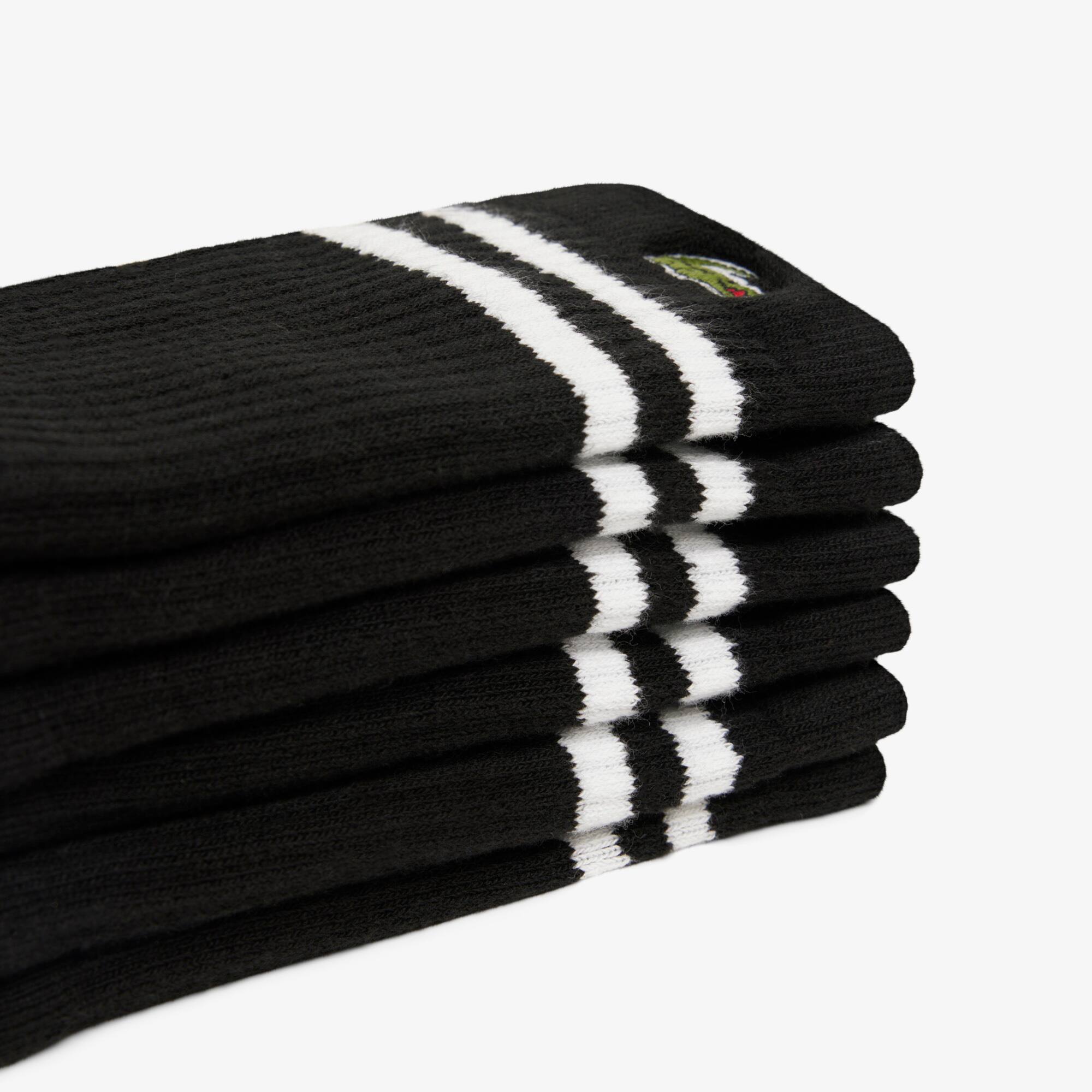 Thumbnail - Lacoste 3er-Pack Baumwollsocken - Schwarz Size 7 - 38-42