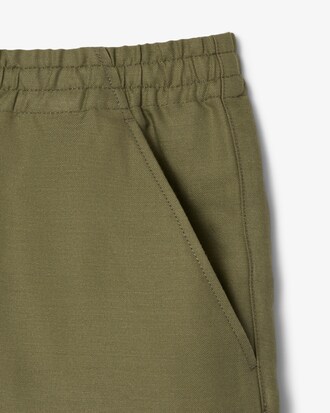 Regular Fit-Shorts aus Leinen