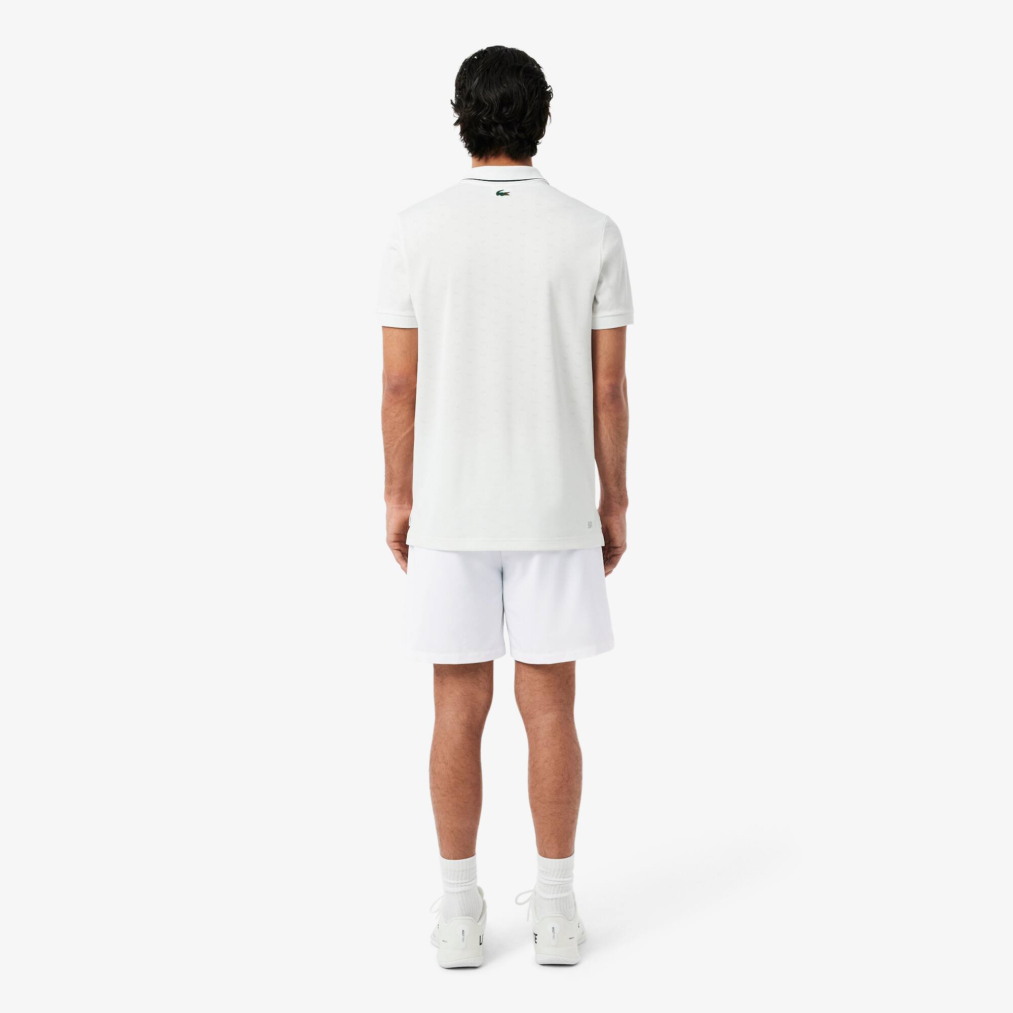 Thumbnail - Lacoste Heritage-Shorts aus Stretchmaterial mit Ultra-Dry-Technologie - Weiß Size S