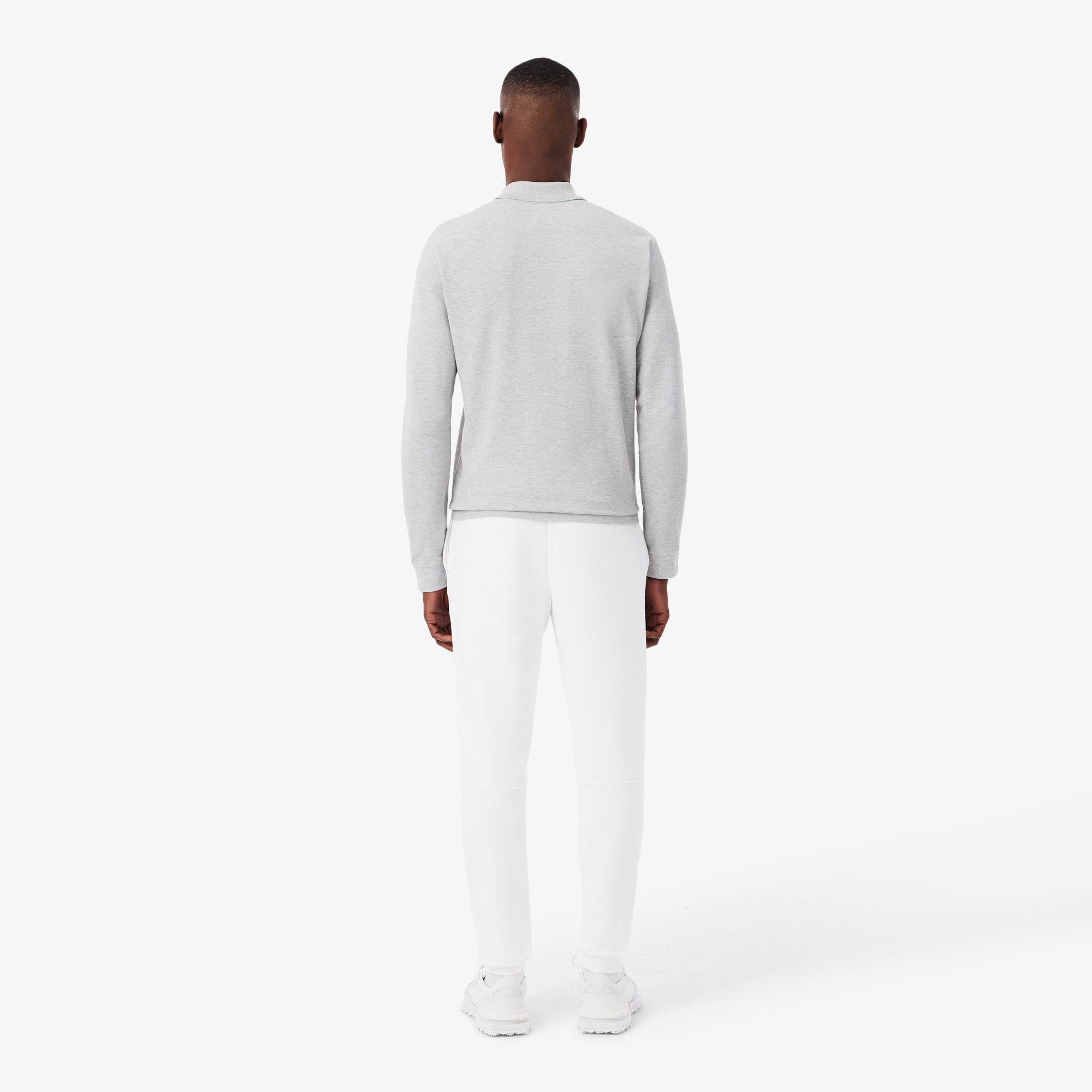 Thumbnail - Lacoste Tapered Leg Sweatpants - Weiß Size 3XL