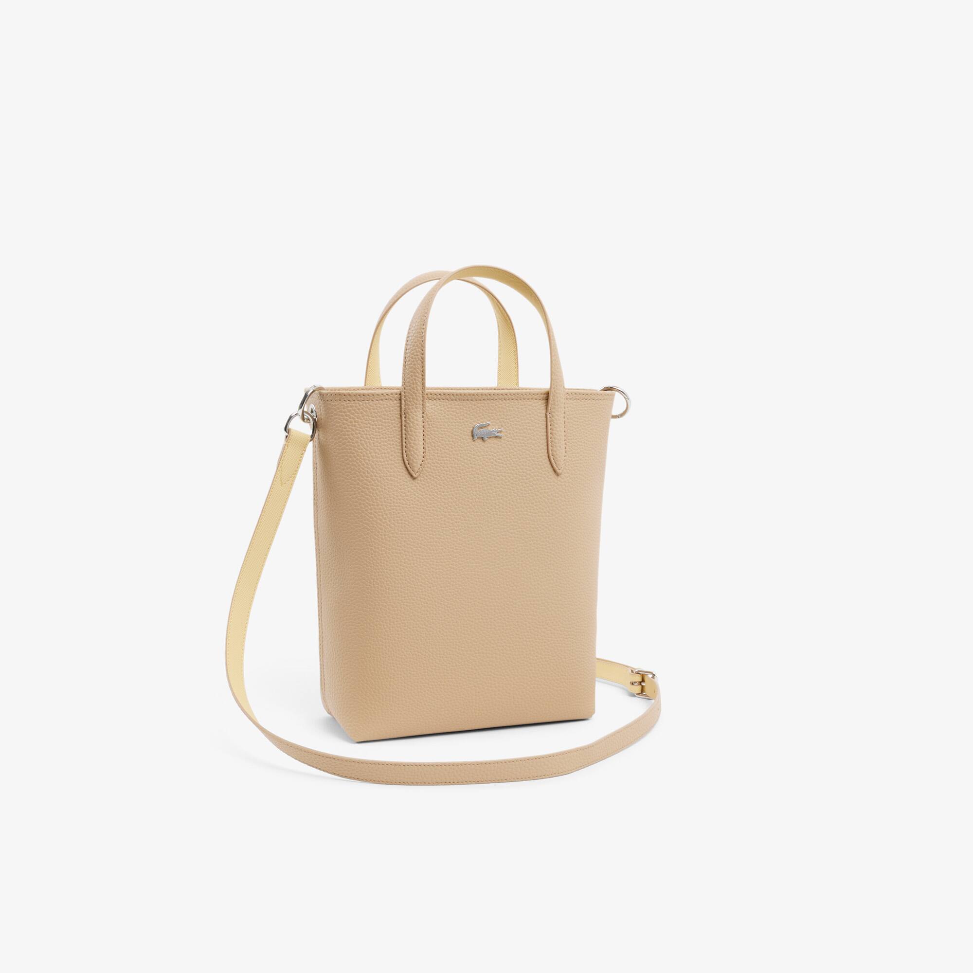 Thumbnail - Lacoste Vertikal wendbare Tote Bag Anna - VIENNOIS SOJA Size One Size