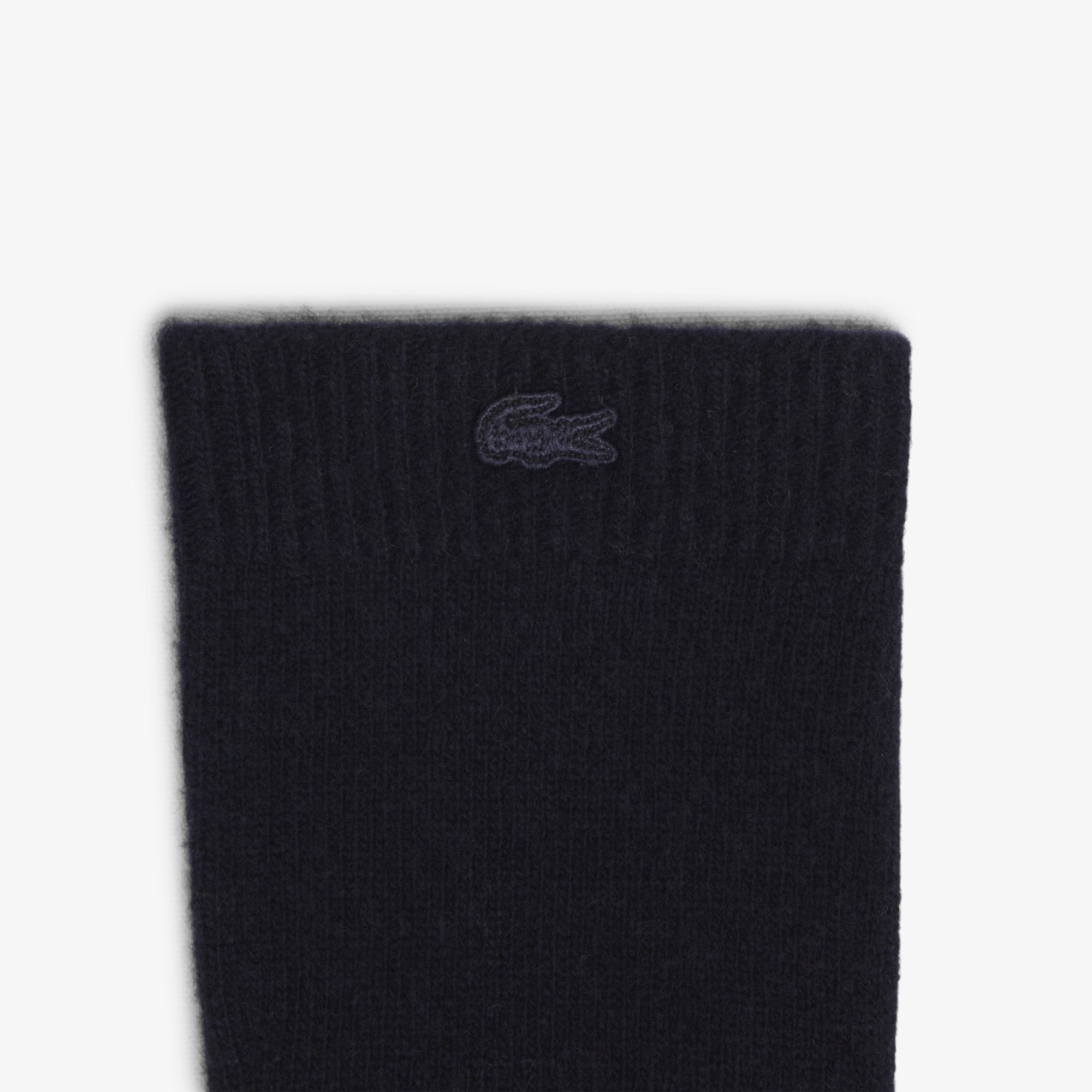 Thumbnail - Lacoste Nahtlose Wollhandschuhe - Navy Blau Size S/M