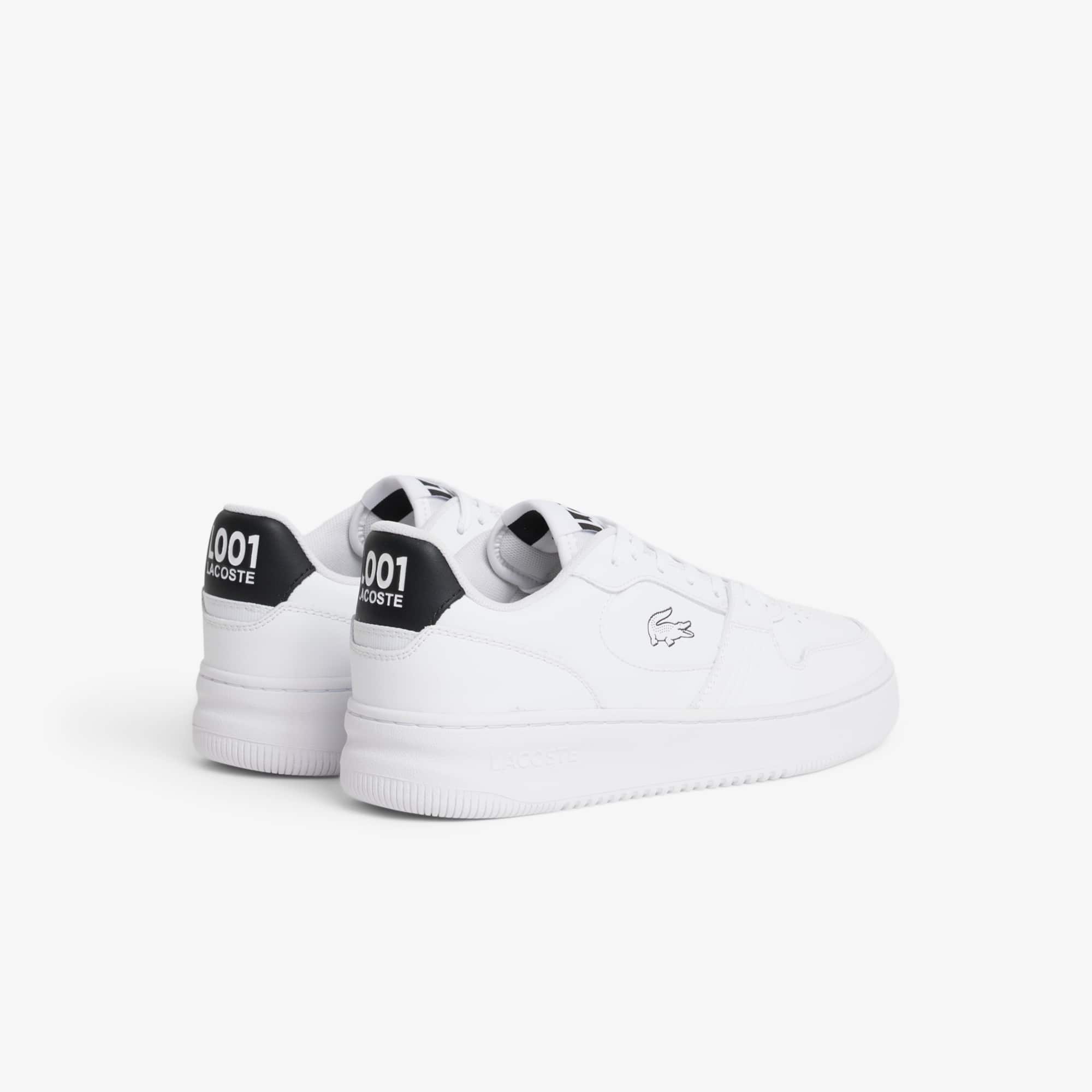 Thumbnail - Lacoste Herren-Sneakers L001 Set aus Leder - WHITE/BLACK Size 39.5