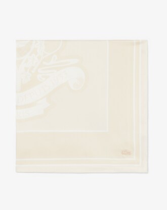 Halstuch aus Twill mit Print