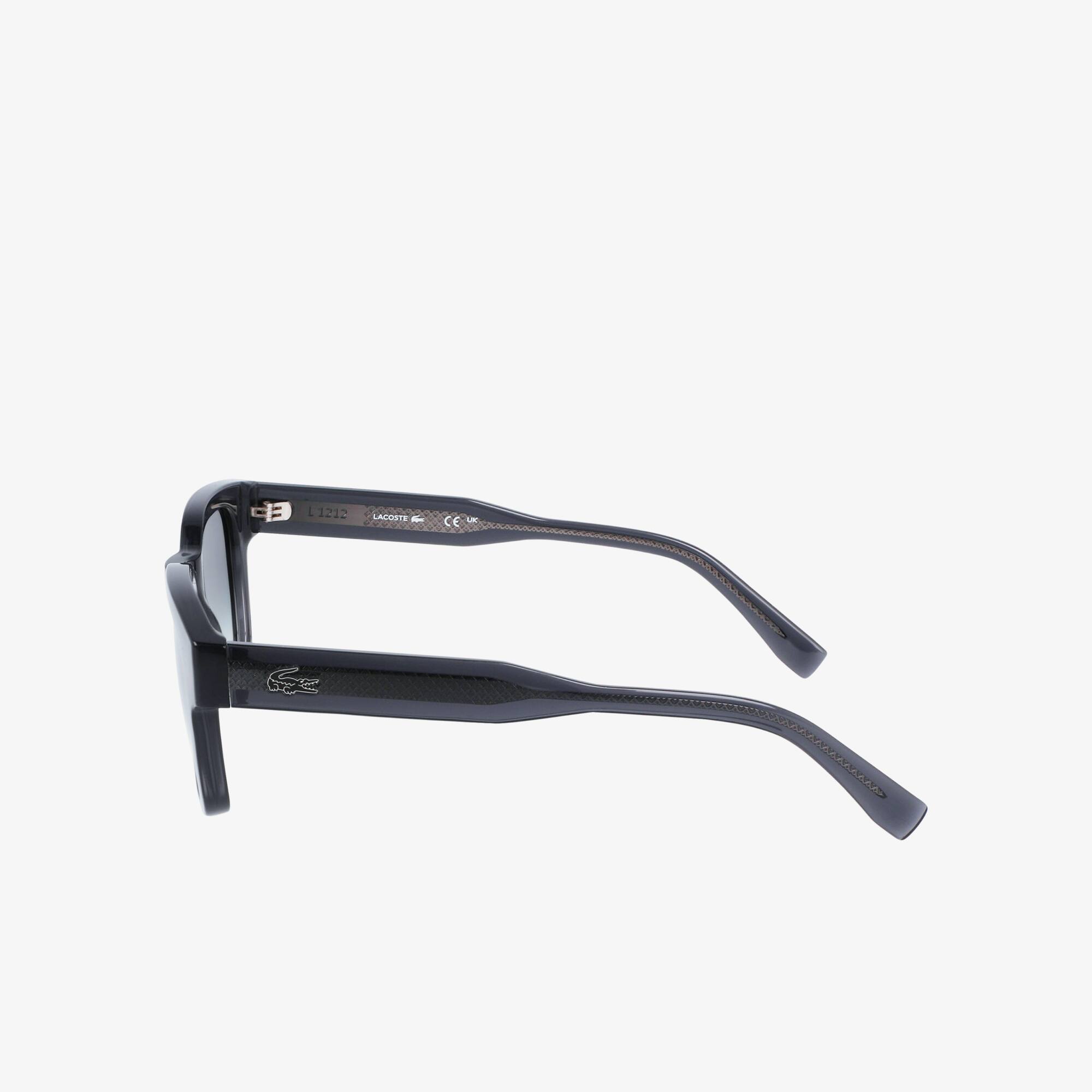 Thumbnail - Lacoste Rechteckige Sonnenbrille L.12.12 Trim - MATTE SILVER Size One Size