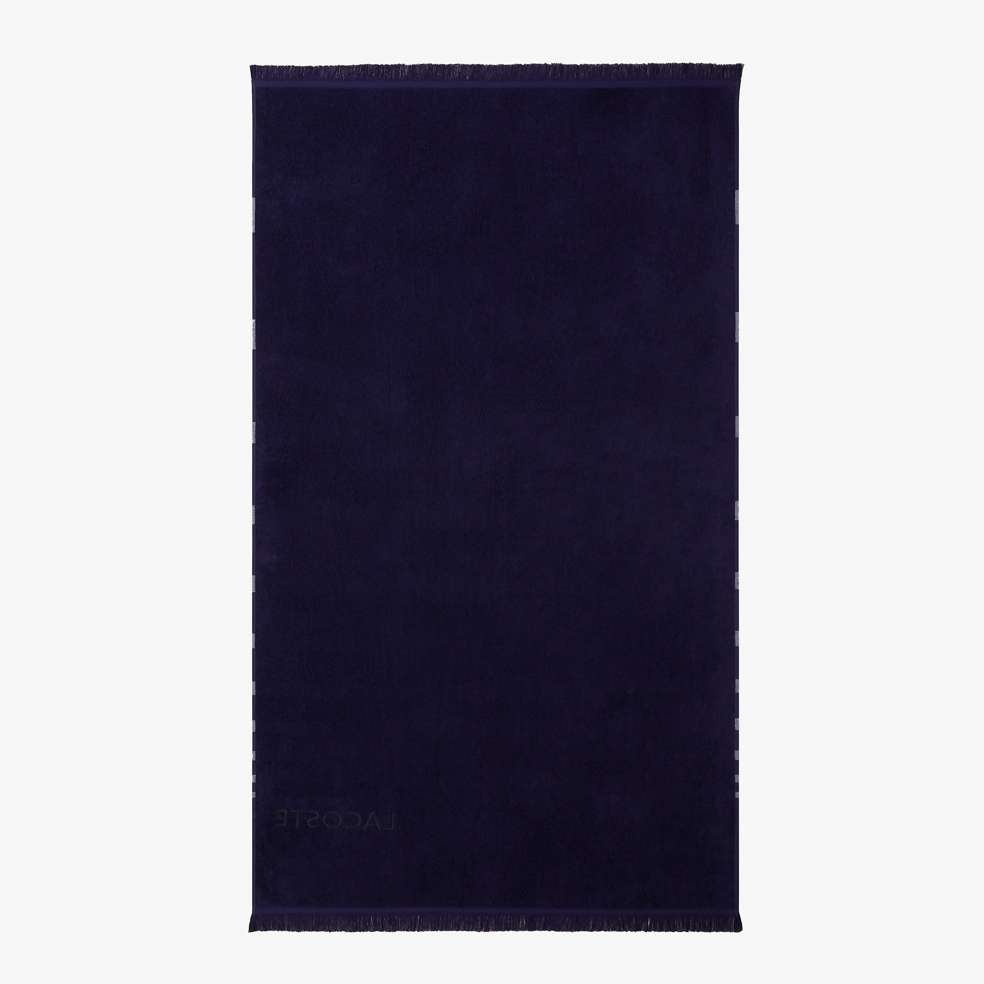 Thumbnail - Lacoste Strandtuch L Rythme Fouta - NAVY Size One Size