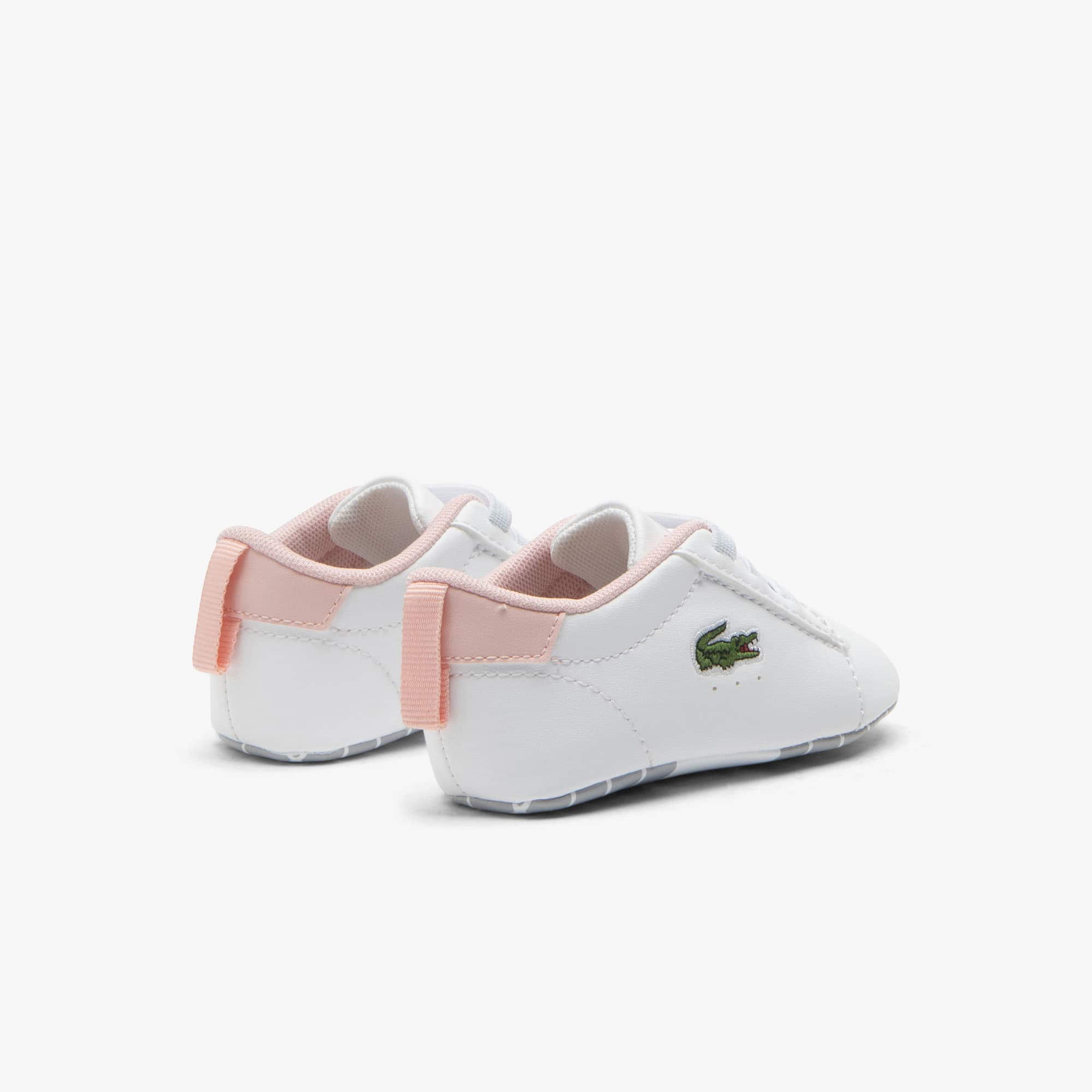 Thumbnail - Lacoste Baby-Sneakers Carnaby Set - WHITE/LIGHT PINK Size 19