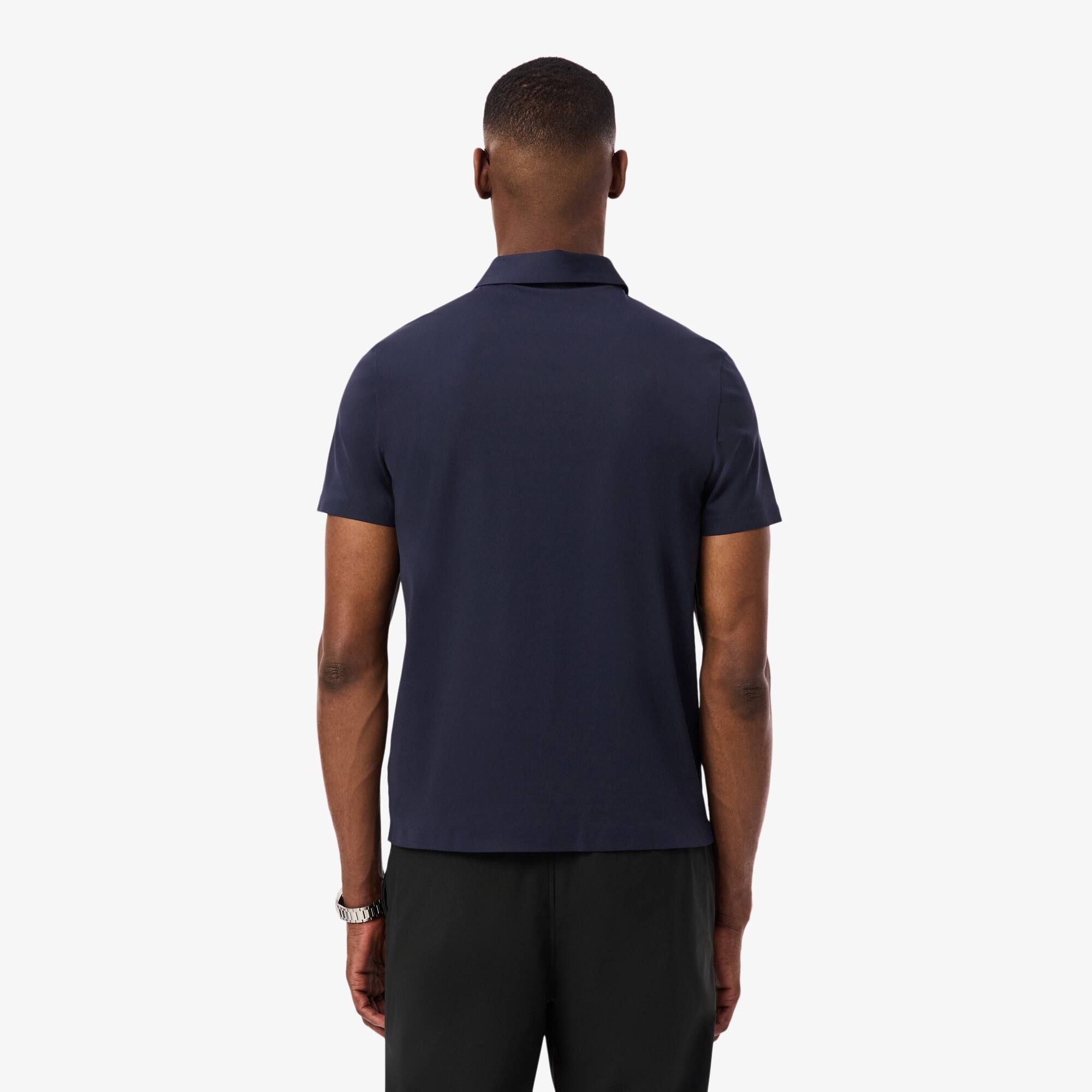 Thumbnail - Lacoste Commuter-Polohemd, Regular Fit - Navy Blau Size 3XL