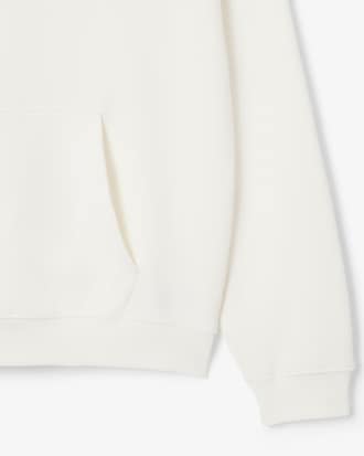 Hoodie aus Fleece mit mehreren Prints