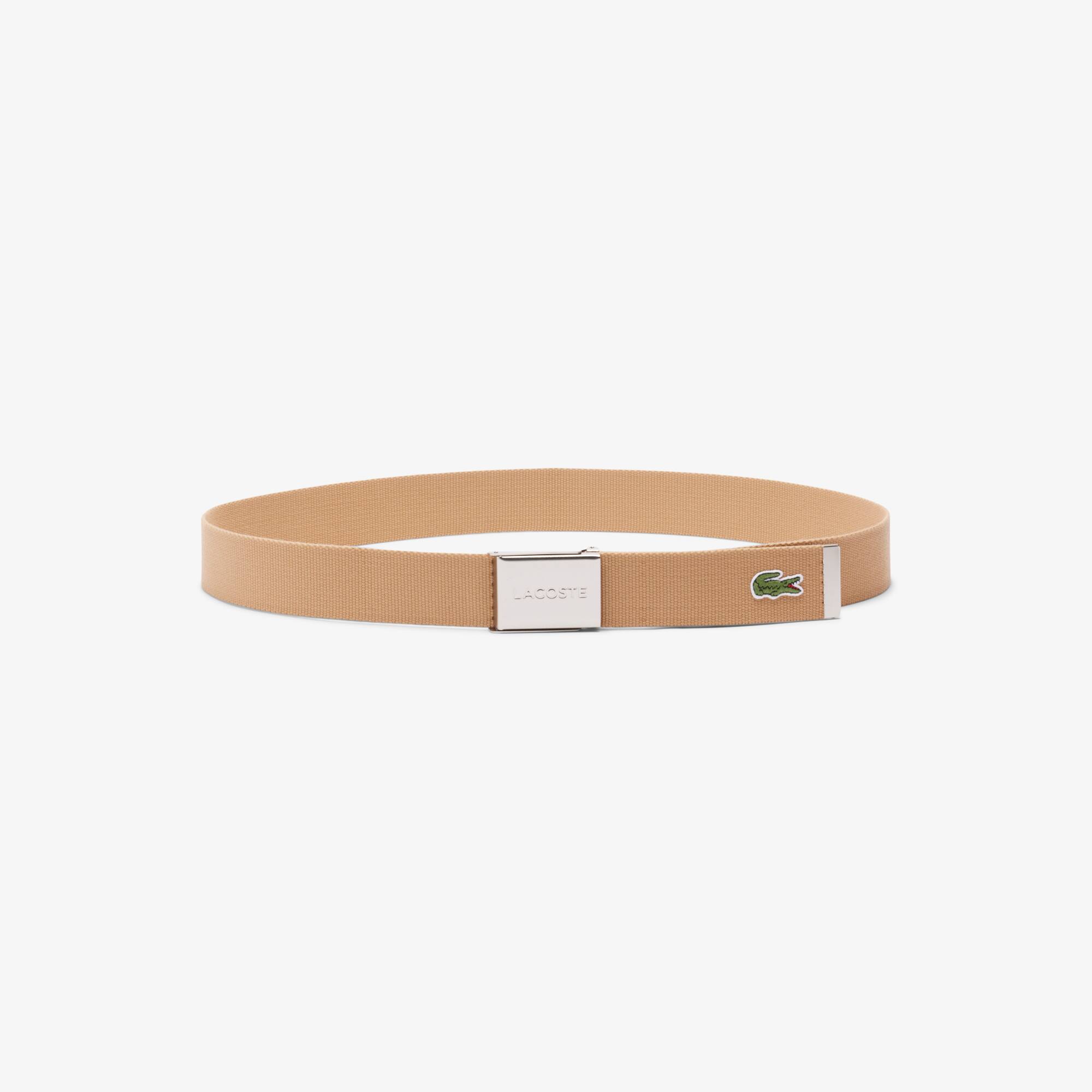 Thumbnail - Lacoste Gürtel L.12.12 Concept French Made - TAN Size 90 cm