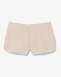 Shorts aus technischem Gewebe mit Runway-Einfassung