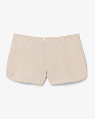 Shorts aus technischem Gewebe mit Runway-Einfassung