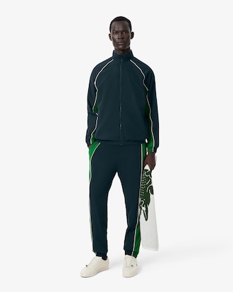 Sportjacke mit Colorblock-Design