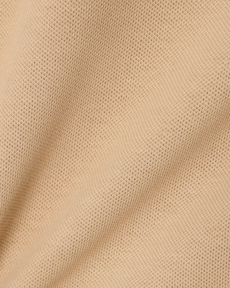 T-Shirt aus Stretch-Piqu&eacute; mit gestreiftem Kragen