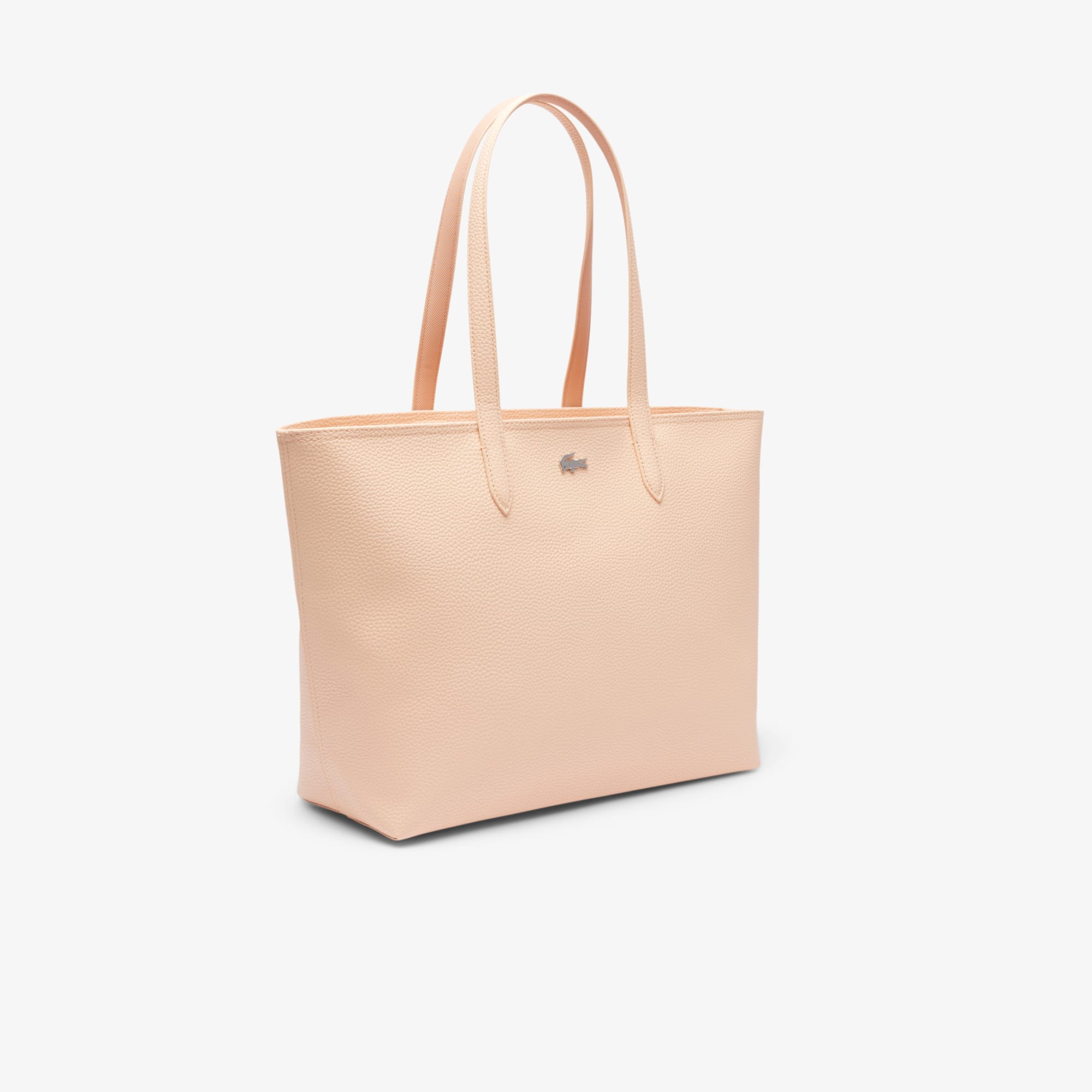 Thumbnail - Lacoste Tote Bag Anna mit Reißverschluss - ANGORA LATTE Size One Size