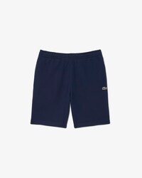 Regular Fit-Shorts aus Fleece mit Logostreifen