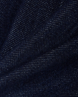 Short Pleated Denim Skirt