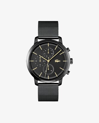 Herren LACOSTE Replay Armbanduhr aus Edelstahl