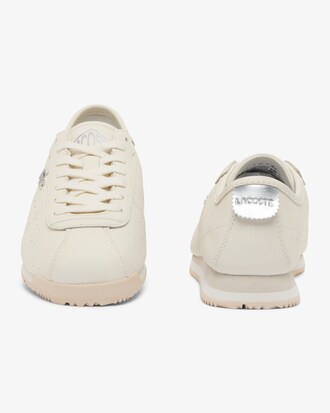 Damen-Sneakers Club-Low aus Leder