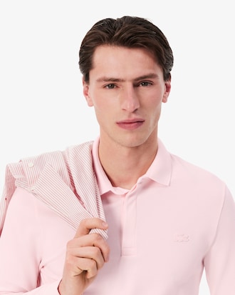 Regular Fit-Polohemd Paris aus Stretch-Piqué