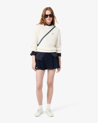 Relaxed Fit-Pullover aus Baumwolle mit Rundhalsausschnitt