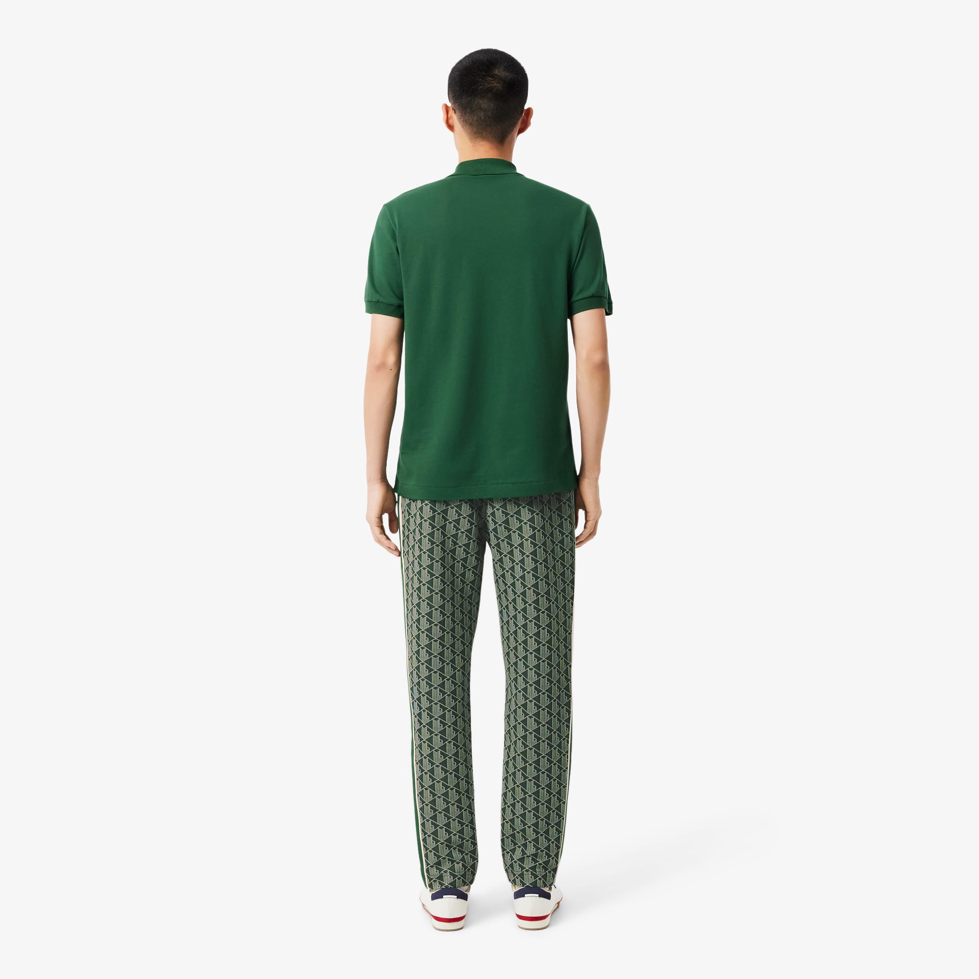 Thumbnail - Lacoste Trainingshose Paris mit Monogramm - Grün Size M