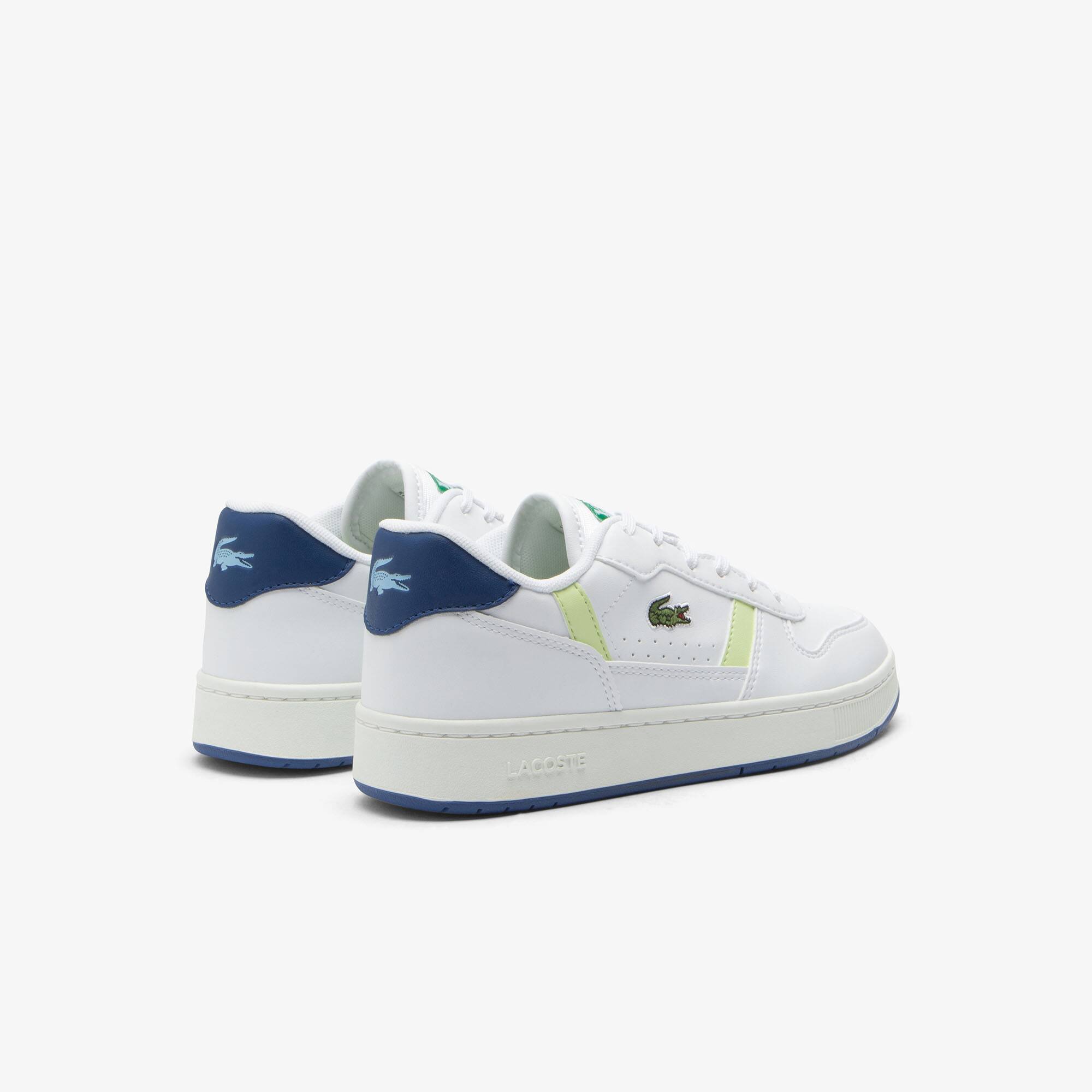 Thumbnail - Lacoste Junior-Sneakers T-Clip Set - WHT/BLUE Size 38