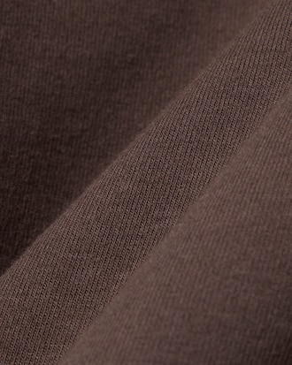 Loungewear-T-Shirt aus Fleece mit Polokragen