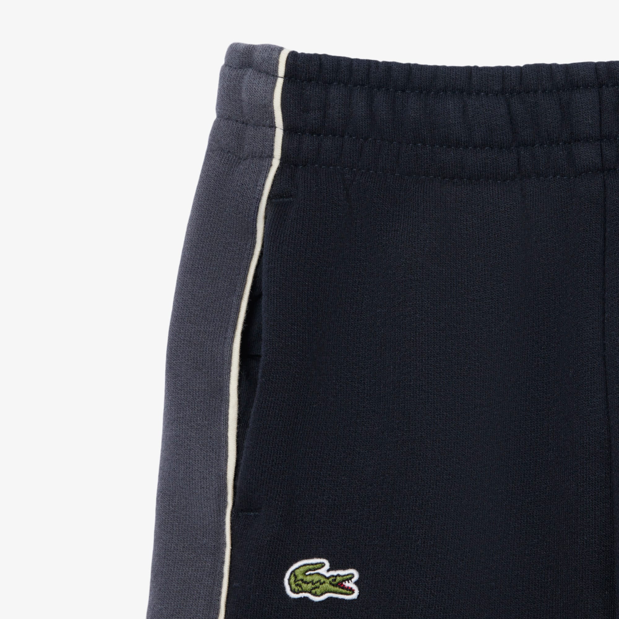 Thumbnail - Lacoste Fleece-Shorts mit Colorblock-Design - Schwarz Size 4 - 4A
