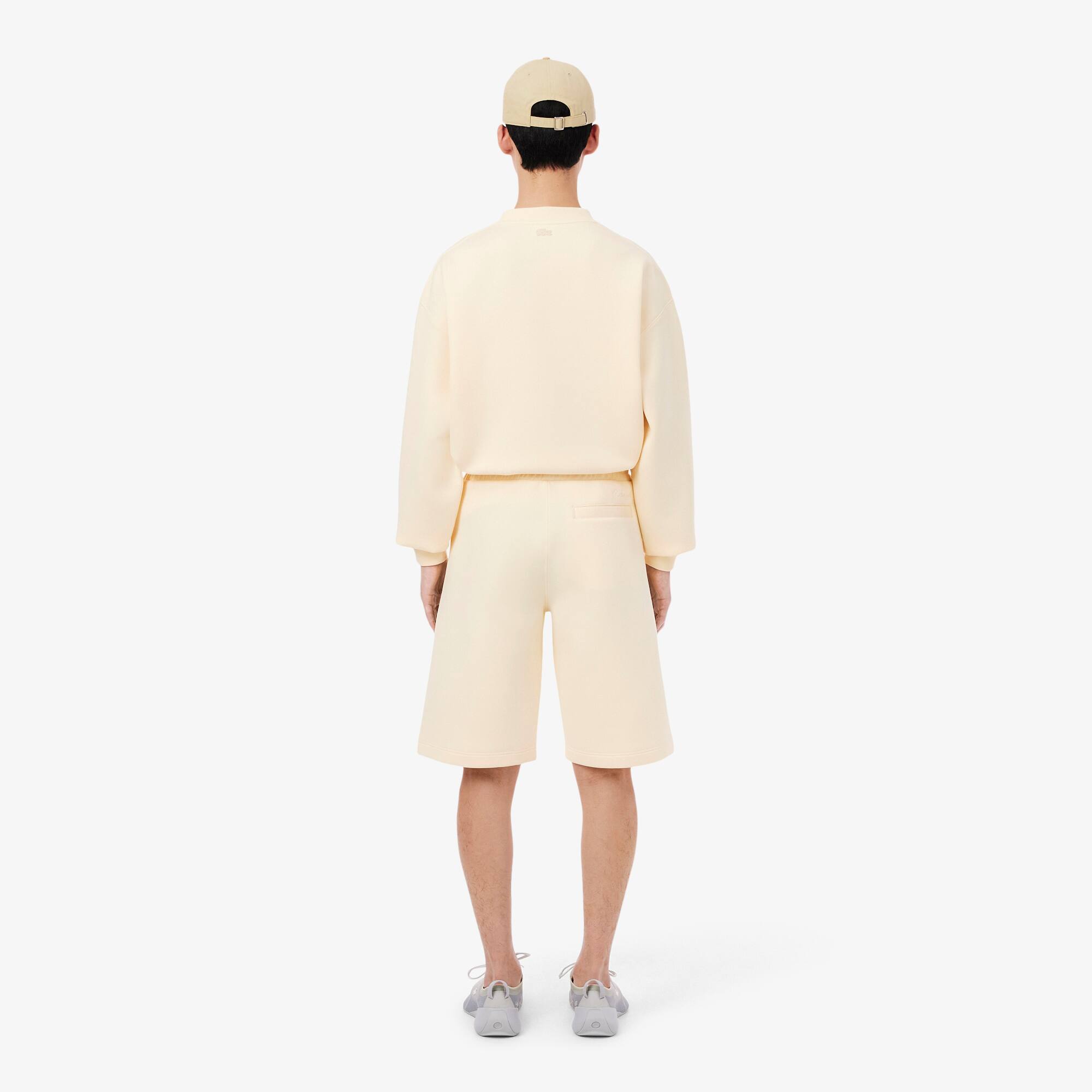Thumbnail - Lacoste Relaxed Fit-Shorts aus Interlock - Beige Size XS