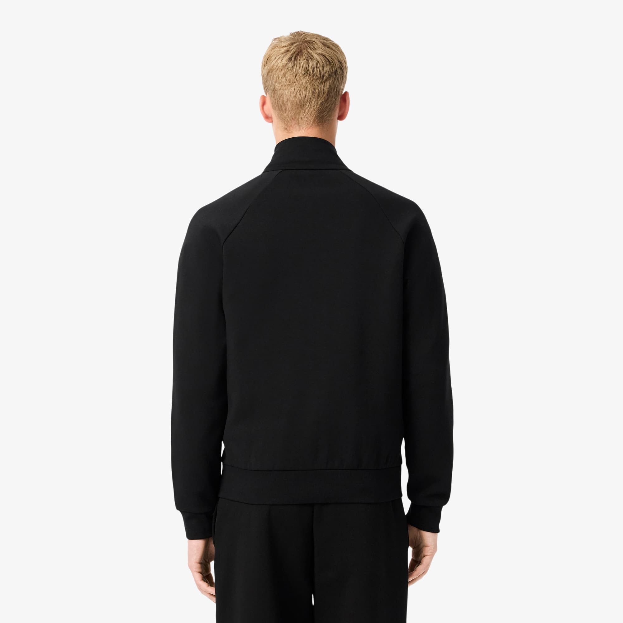 Thumbnail - Lacoste Sweatshirt aus doppelseitigem Jersey mit Reißverschluss - Schwarz Size L