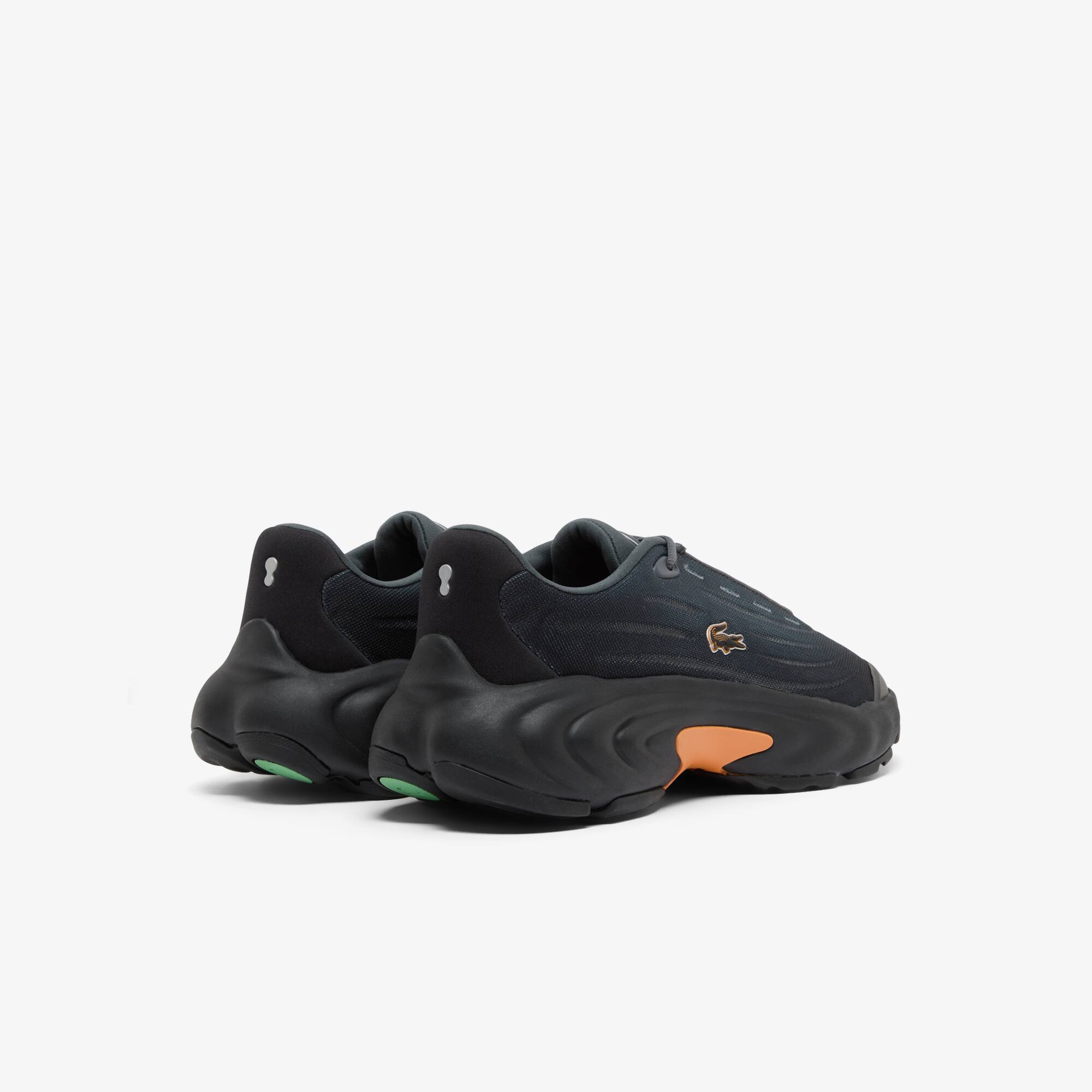 Thumbnail - Lacoste Herren-Sneakers Spinor - BLK/ORG Size 46.5